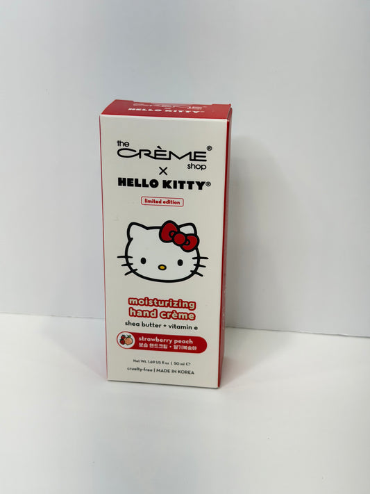[The Crème Shop] X Hello Kitty Moisturizing Hand Creme-Strawberry Peach