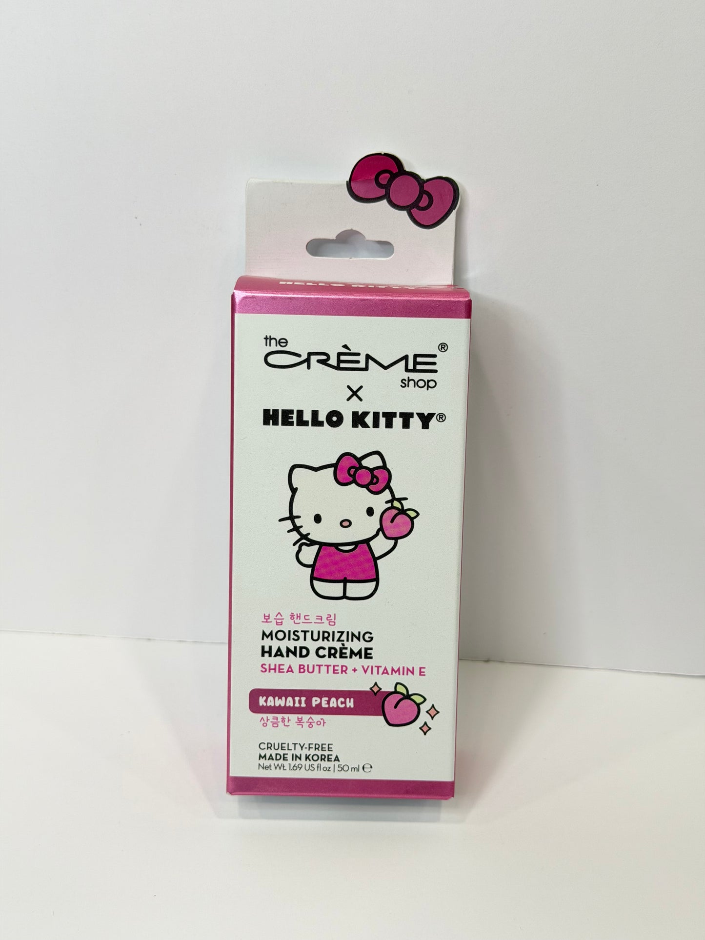 [The Crème Shop] Hello Kitty Moisturizing Hand Creme Kawaii Peah