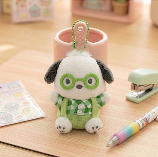 Pompompurin Nerdy Style Keychain