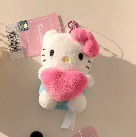 Hello Kitty Heart Keychain