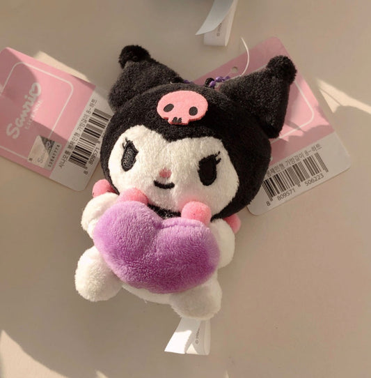 Kuromi Heart Keychain