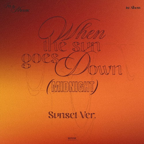 IN A MINUTE (인어미닛) 1st Album - [When the sun goes down : Midnight]