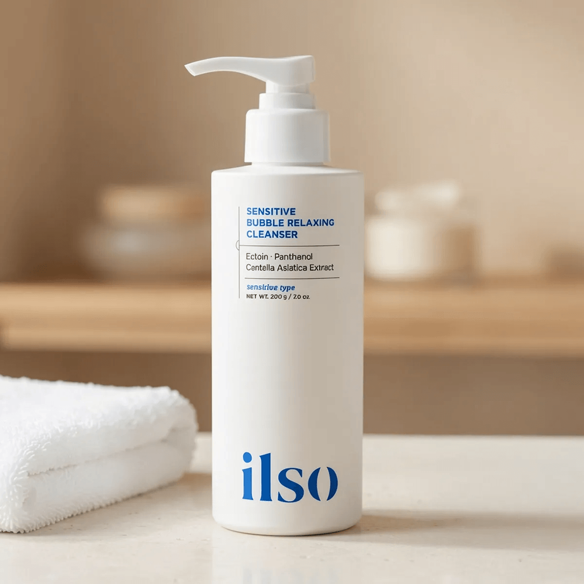 [Ilso] Sensitive Bubble Relaxing Cleanser