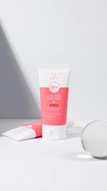 [JIGOTT] Signature Collagen Sunscreen, SPF 50 PA++++ UVA+UVB, 70ml