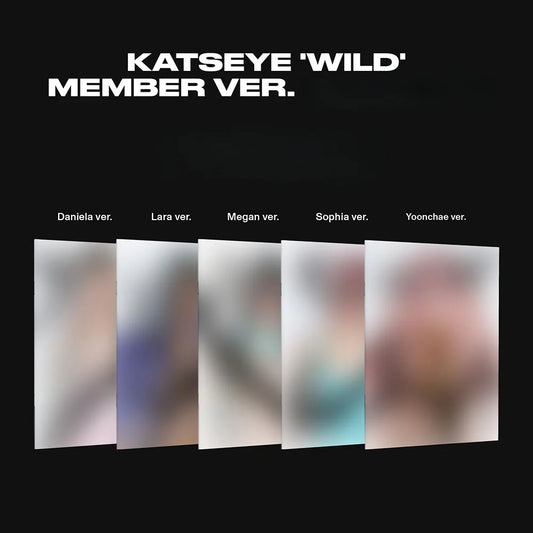 [PRE-ORDER] KATSEYE (캣츠아이) ALBUM - [WILD] (Member Ver.)