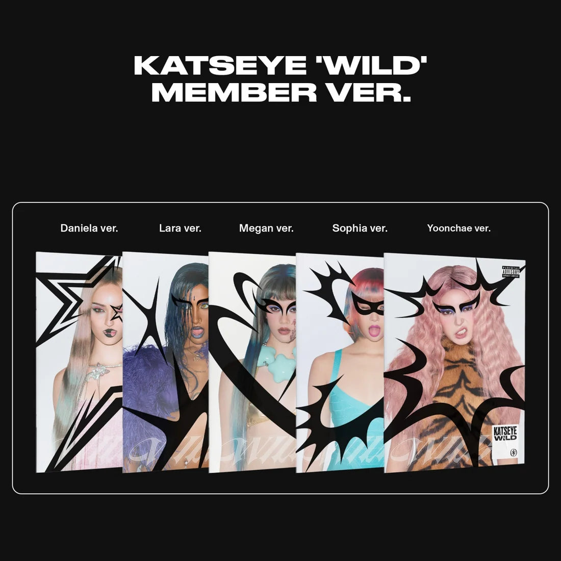 KATSEYE (캣츠아이) ALBUM - [WILD] (Member Ver.)