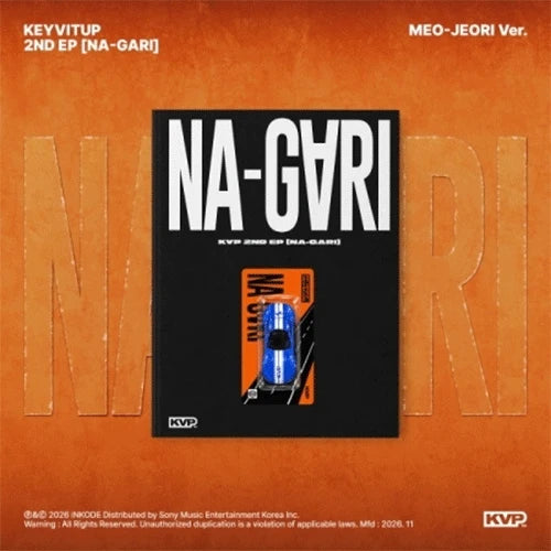 [PRE-ORDER] KEYVITUP (키빗업) 2nd EP - [NA-GARI] (MEO-JEORI Ver.)