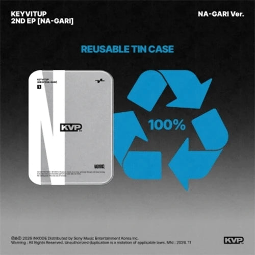 [PRE-ORDER] KEYVITUP (키빗업) 2nd EP - [NA-GARI] (NA-GARI Ver.)