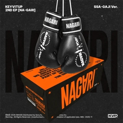 [PRE-ORDER] KEYVITUP (키빗업) 2nd EP - [NA-GARI] (SSA-GAJI Ver.)
