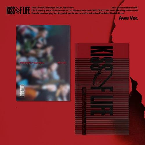 KISS OF LIFE (키스오브라이프) 2ND SINGLE ALBUM - [WHO IS SHE] (AWE Ver.)