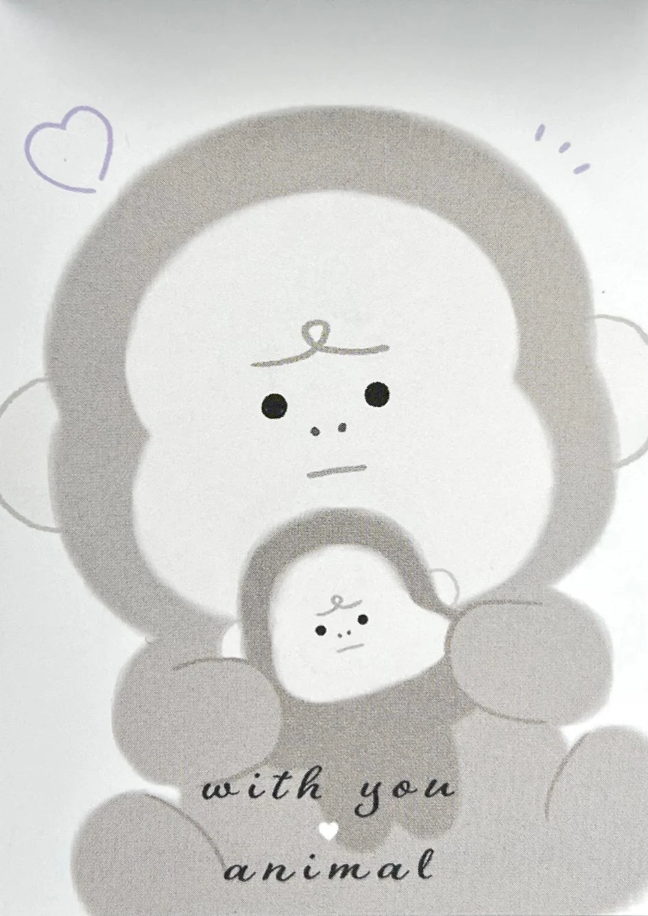 Kamio Gorilla Mini Notepad