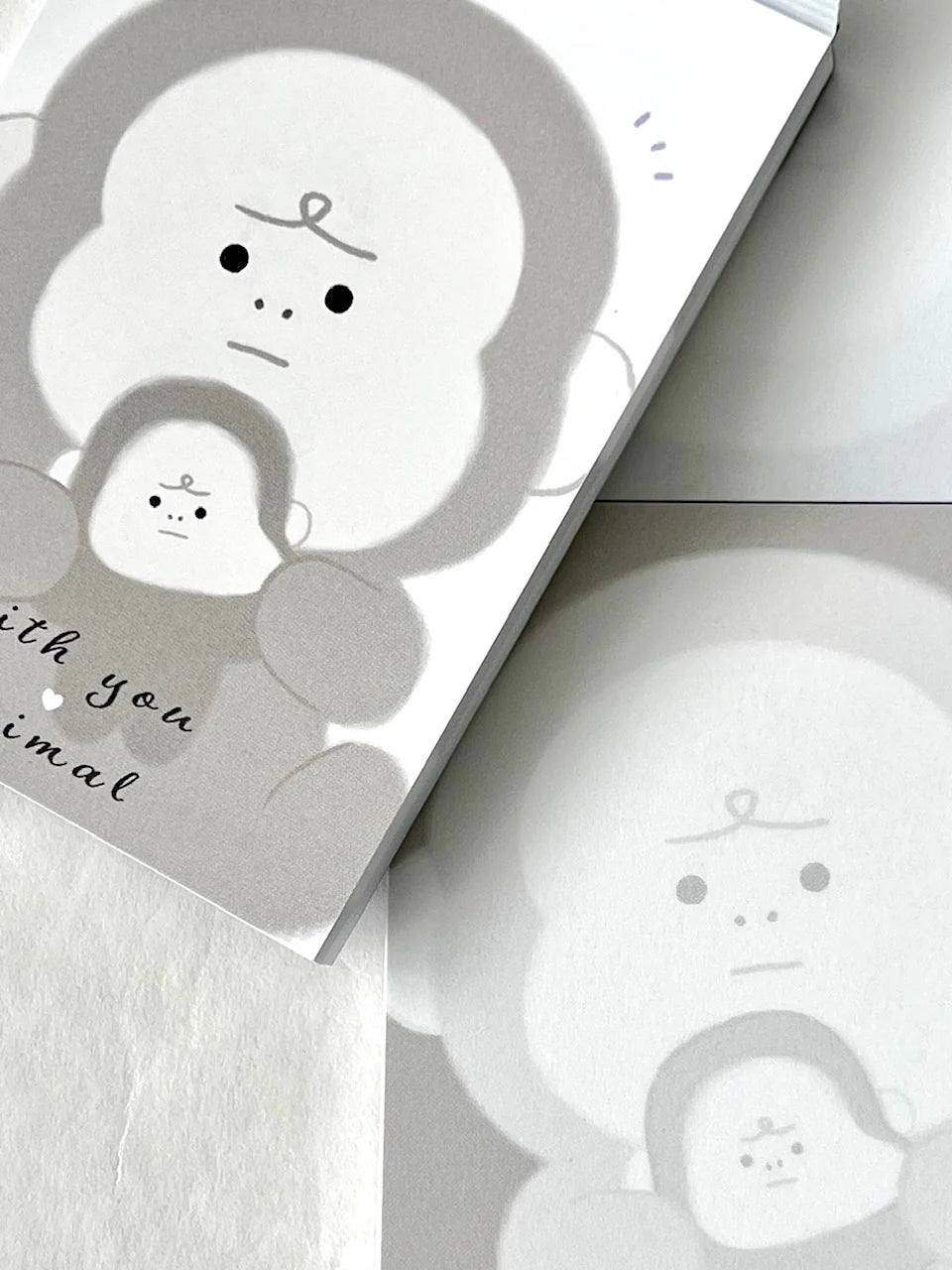 Kamio Gorilla Mini Notepad