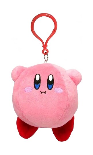 [Kirby] Kirby 3.5 Inch Plush Dangler-Hovering Kirby