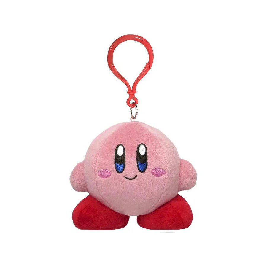 [Kirby] Standard Clip-On Plush Keychain