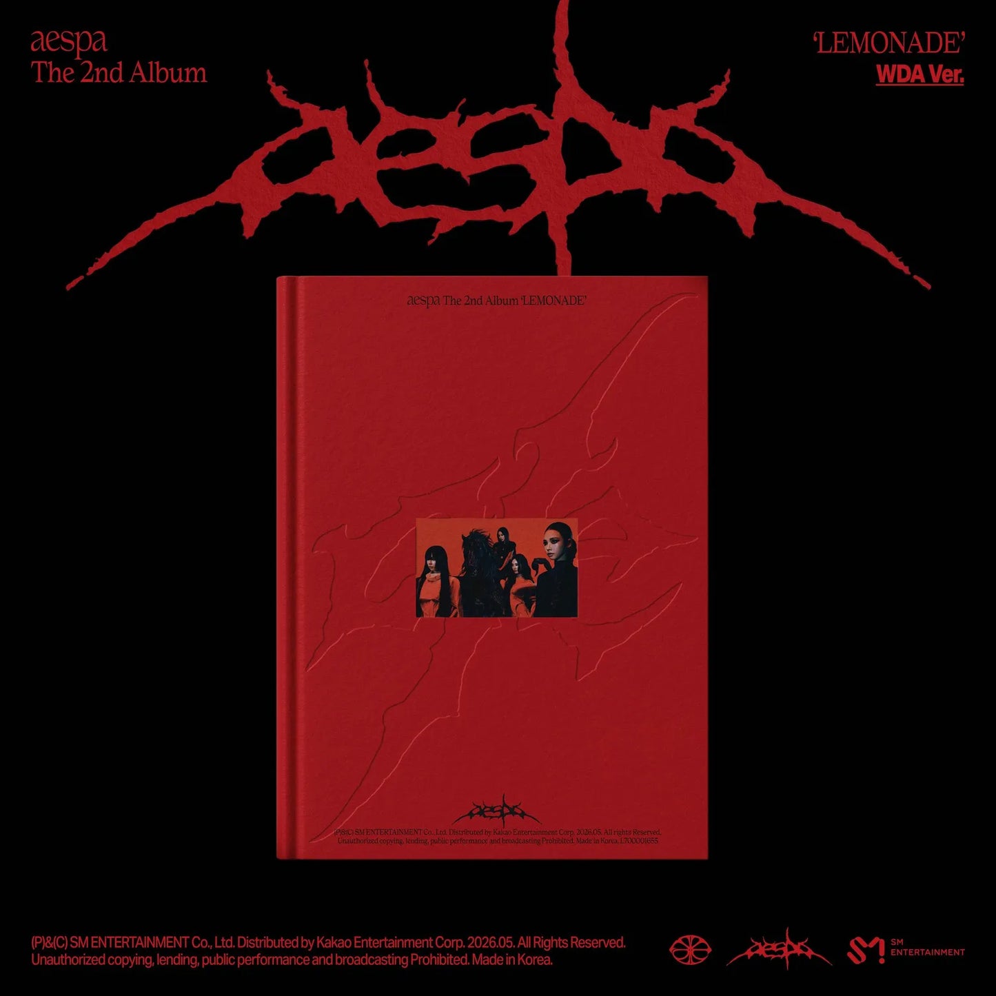 aespa (에스파) The 2nd Album - [LEMONADE] (WDA Ver.)
