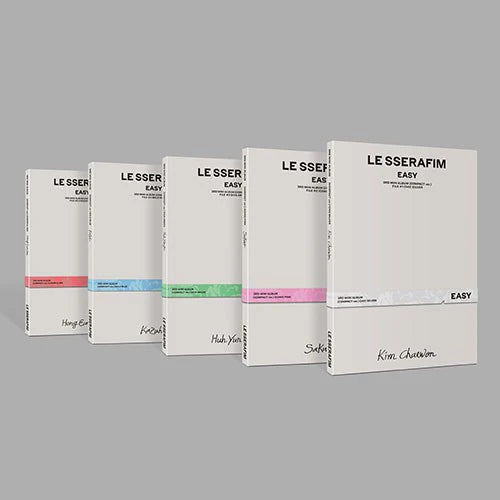 LE SSERAFIM (르세라핌) 3RD MINI ALBUM - [EASY] (COMPACT VER.)