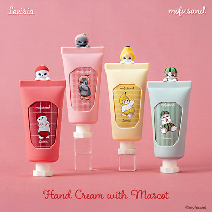 [Lovisia] Mofusand Hand Cream with Silicone Cover&Hipper