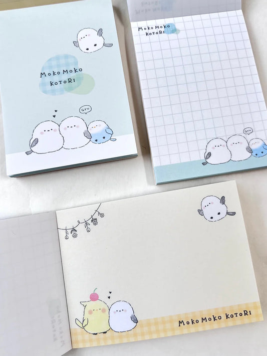 Little Birds Mokoko Kotori Mini Notepad