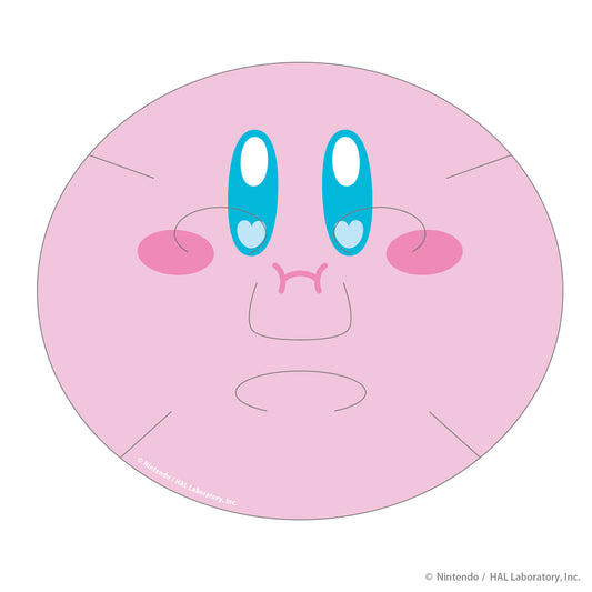 [Lovisia] Kirby Face Mask Sheet - Kirby Puffy Face