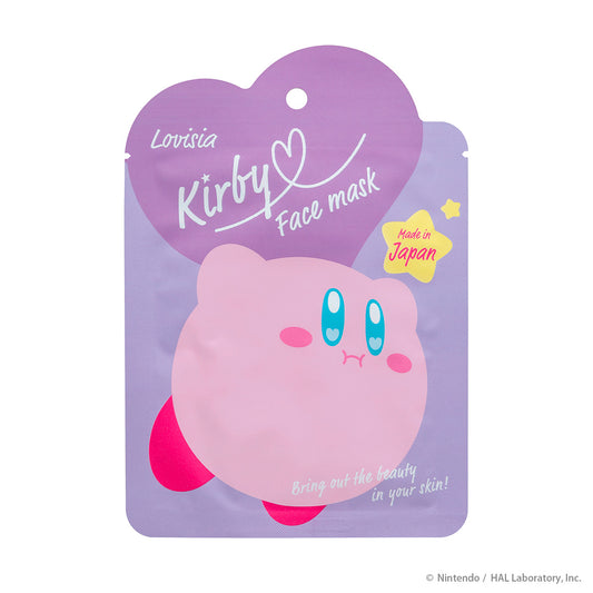 [Lovisia] Kirby Face Mask Sheet - Kirby Puffy Face