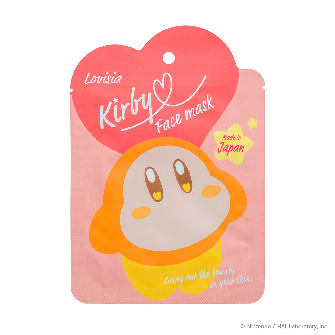 [Lovisia] Kirby Face Mask Sheet - Waddle Dee