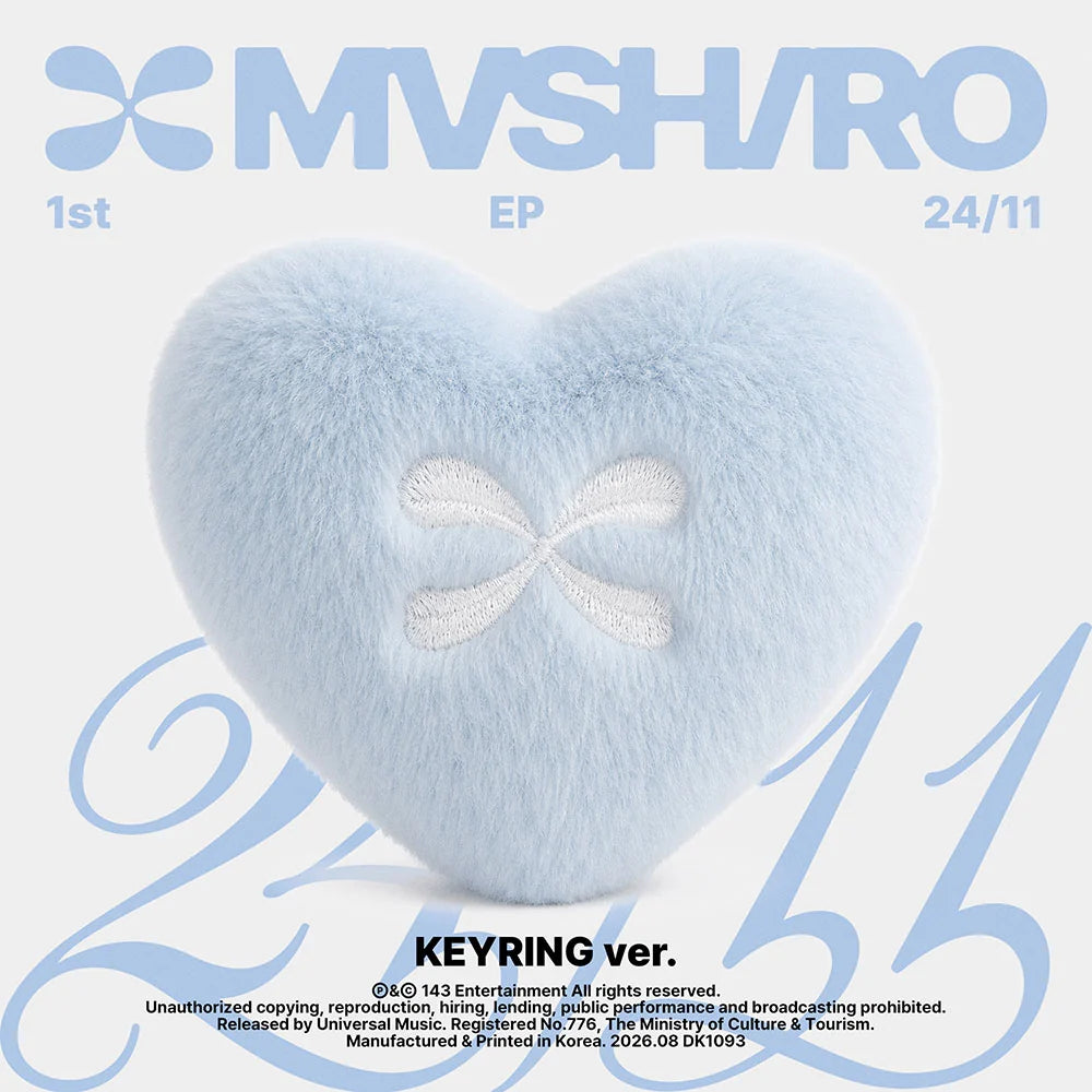 MASHIRO (마시로) 1st EP Album - [24/11] (Keyring ver.)