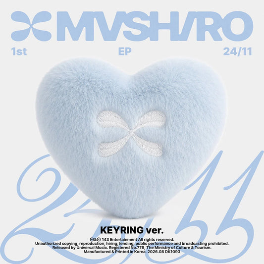 MASHIRO (마시로) 1st EP Album - [24/11] (Keyring ver.)