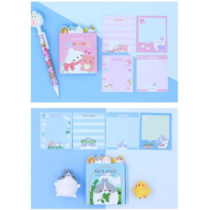 MOLANG 4 SIDED MEMO PAD