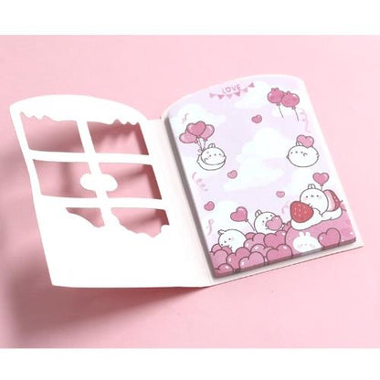 MOLANG WINDOW STICKY MEMO PAD