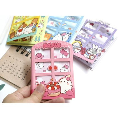 MOLANG WINDOW STICKY MEMO PAD