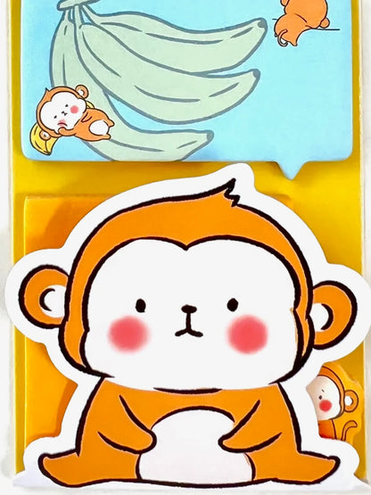 MONKEY STICKY NOTES