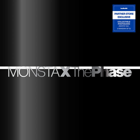 MONSTA X (몬스타엑스) EP Album - [The Phase] PHOTOBOOK VER ( PARTNER STORE EXCLUSIVE)