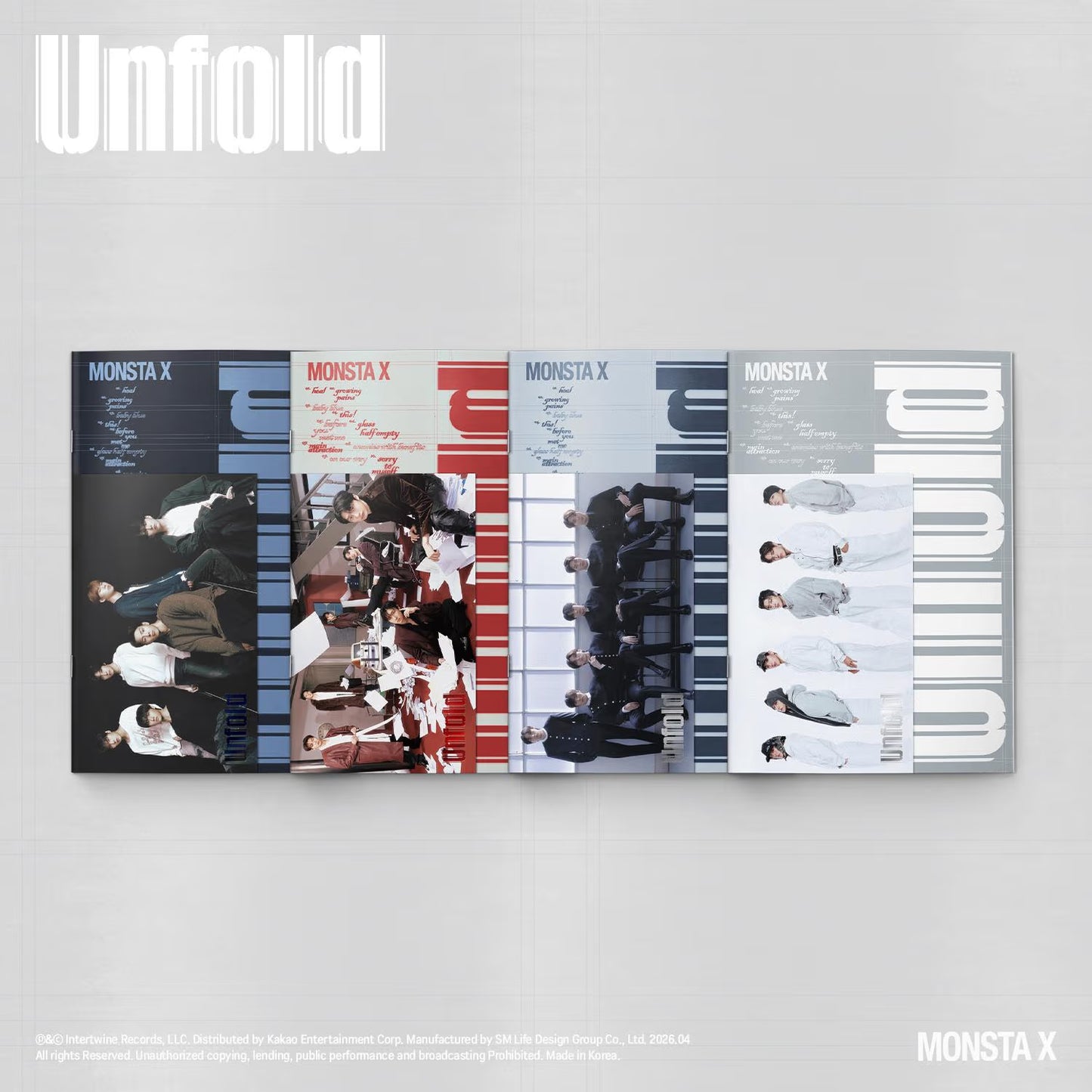 MONSTA X (몬스타엑스) Album - [Unfold]