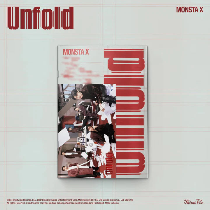 MONSTA X (몬스타엑스) Album - [Unfold]