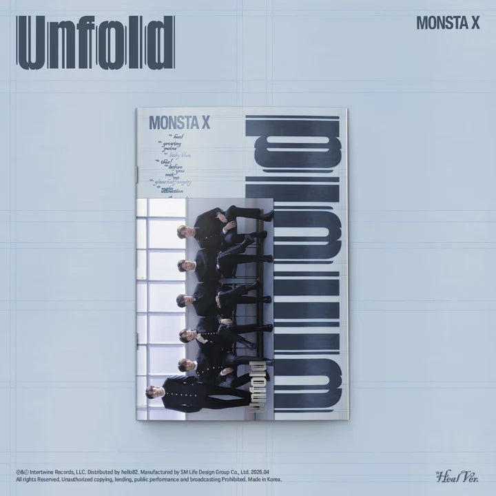 MONSTA X (몬스타엑스) Album - [Unfold]
