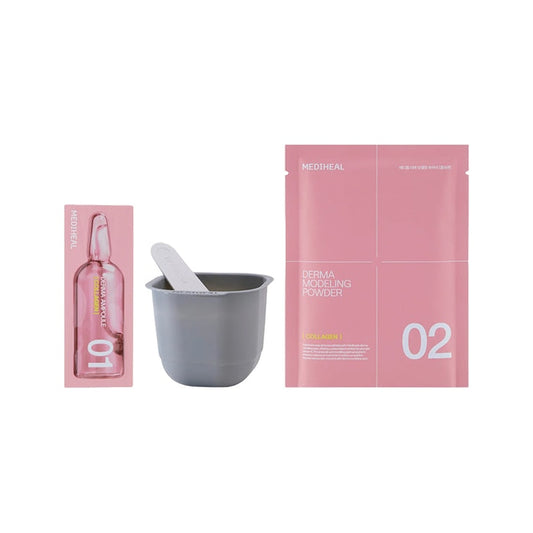 [Mediheal] Derma Modeling Pack, Ampoule + Powder Mask - Collagen Firming