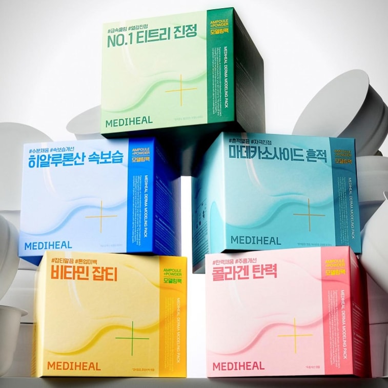 [Mediheal] Derma Modeling Pack, Ampoule + Powder Mask - Madecassoside