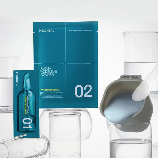 [Mediheal] Derma Modeling Pack, Ampoule + Powder Mask - Madecassoside