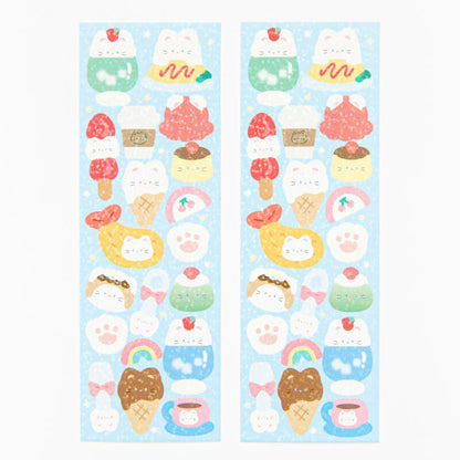 Meow Dessert Seal Sticker