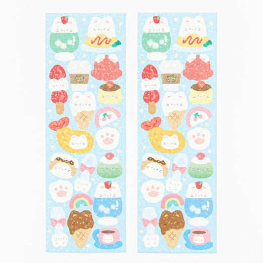 Meow Dessert Seal Sticker