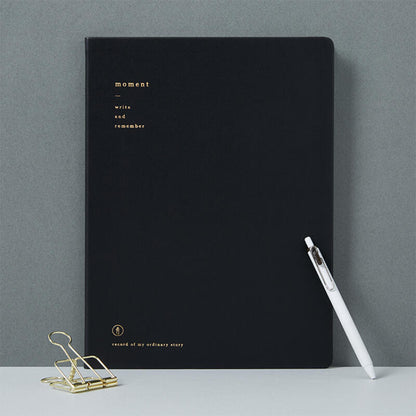 Moment Black cover Notebook
