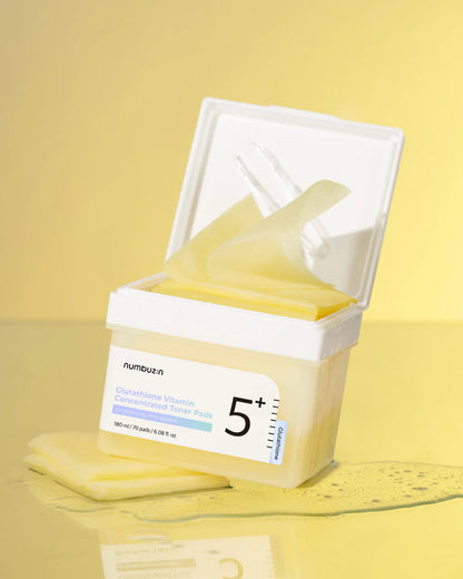 [Numbuzin] No.5 Vitamin-Niacinamide Concentrated Toner Pads