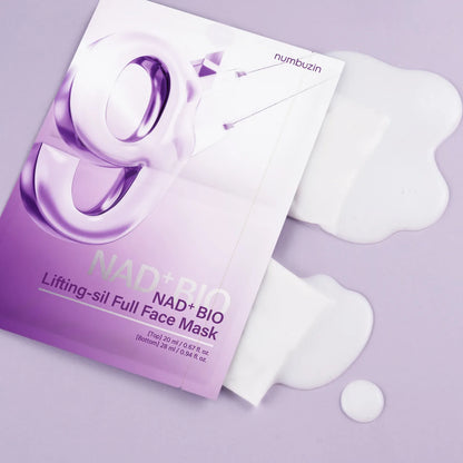 [Numbuzin] No. 9 NAD Bio Lifting-sil Full Face Pack Sheet
