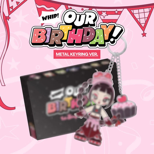 OURBIRTHDAY (아워벌스데이) 1st Single Album - [Our Birthday] (METAL KEYRING VER.)