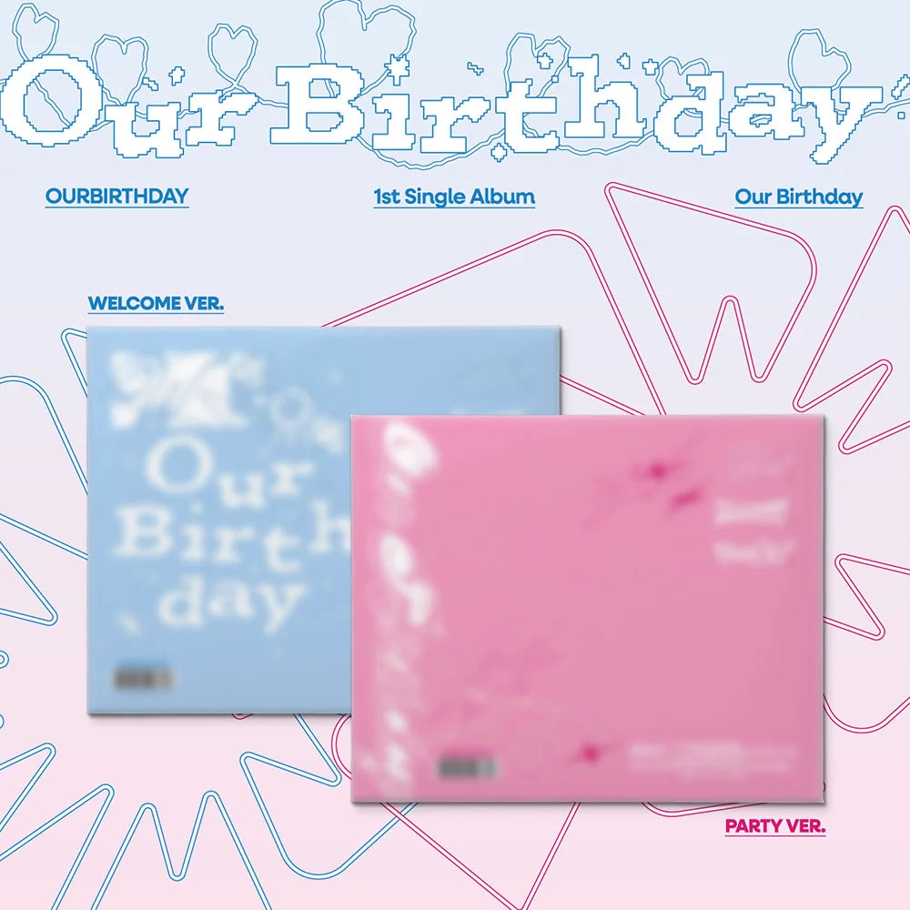 OURBIRTHDAY (아워벌스데이) 1st Single Album - [Our Birthday] (PHOTOBOOK VER.)