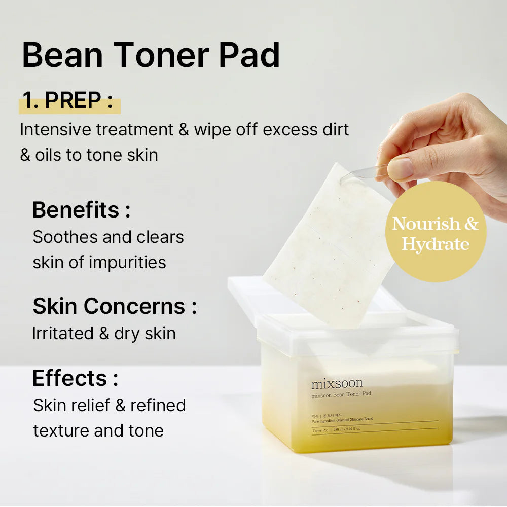 [MIXSOON] Bean Toner Pad