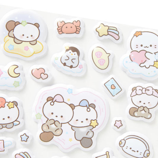 Otter Cloud Puffy Sticker