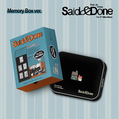 PARK JINYOUNG (박진영) 2nd Mini Album - [SAID & DONE] (Memory Box Ver.)