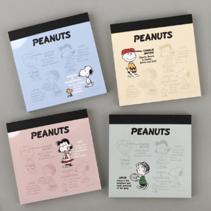 PEANUTS SNOOPY 75TH ANNIVERSARY MEMO PAD