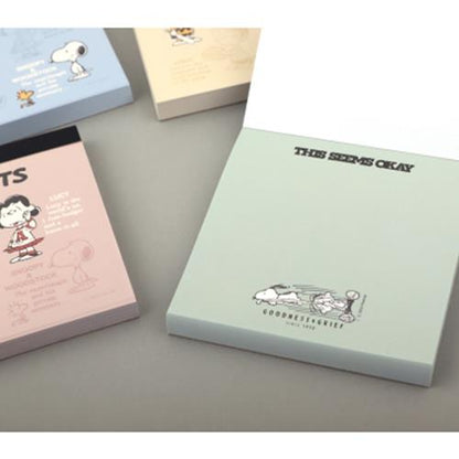 PEANUTS SNOOPY 75TH ANNIVERSARY MEMO PAD